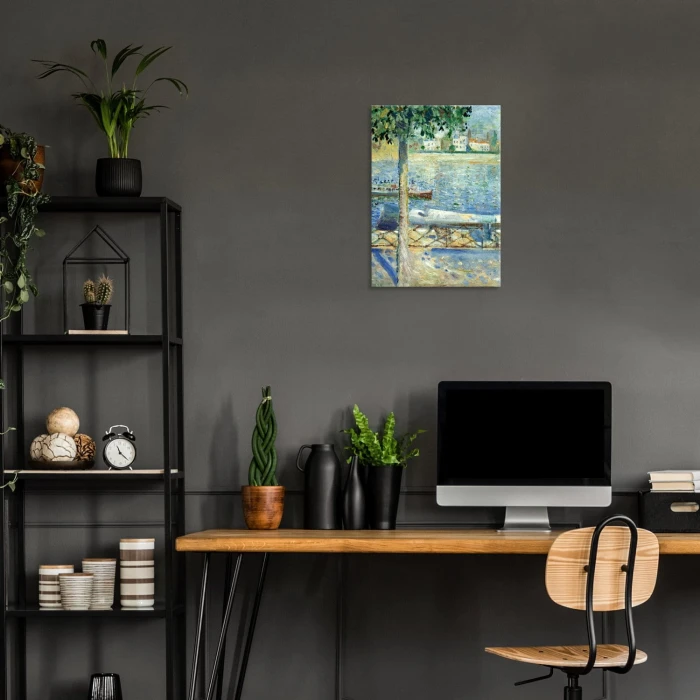 Plakat metalowy Edvard Munch Saint-Cloud Prezent