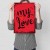 Plakat metalowy My love Prezent