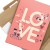 Plakat metalowy LOVE rower Prezent
