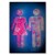 Plakat metalowy Magic couple Prezent