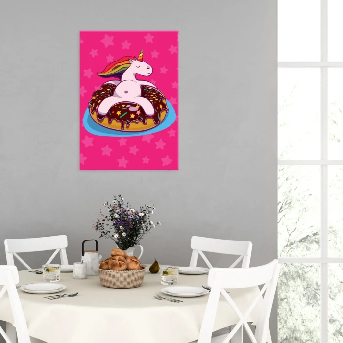 Plakat metalowy Sweet Unicorn Prezent