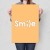Plakat metalowy Smile Prezent