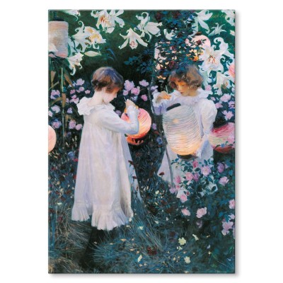 Plakat metalowy Singer Sargent Lily Rose Prezent