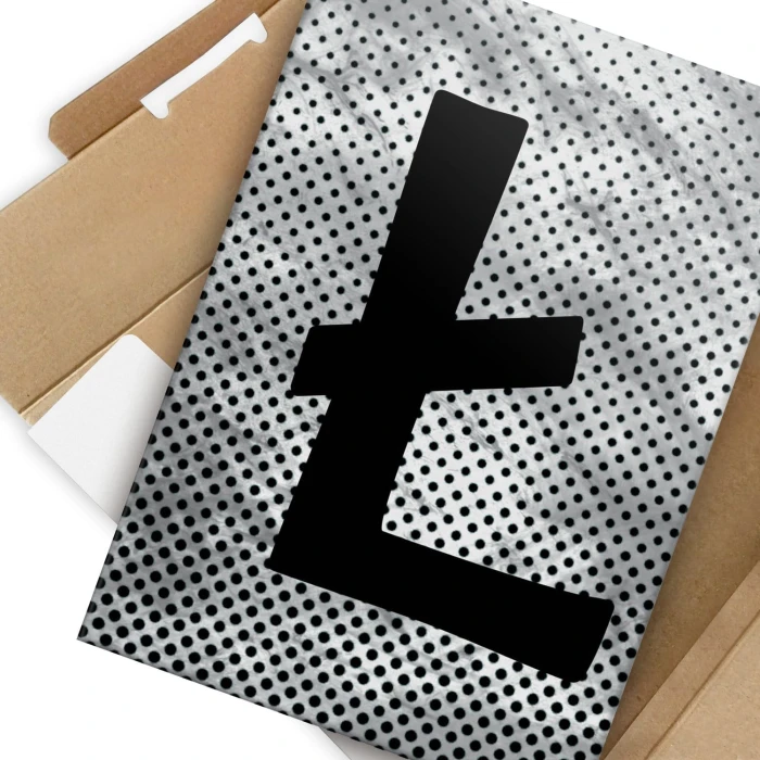 Plakat metalowy Litera Ł Prezent