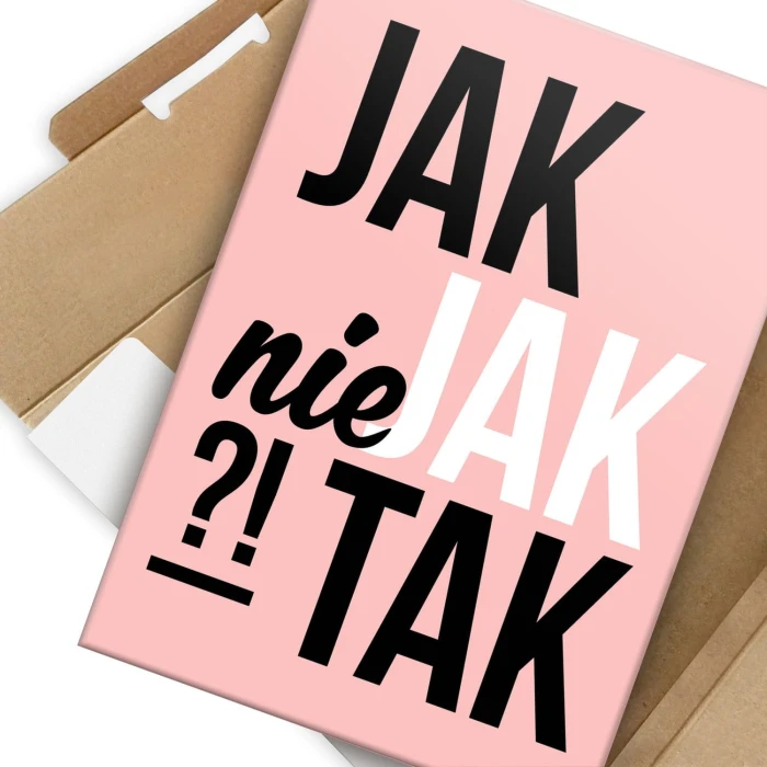 Plakat metalowy Jak nie jak tak Prezent
