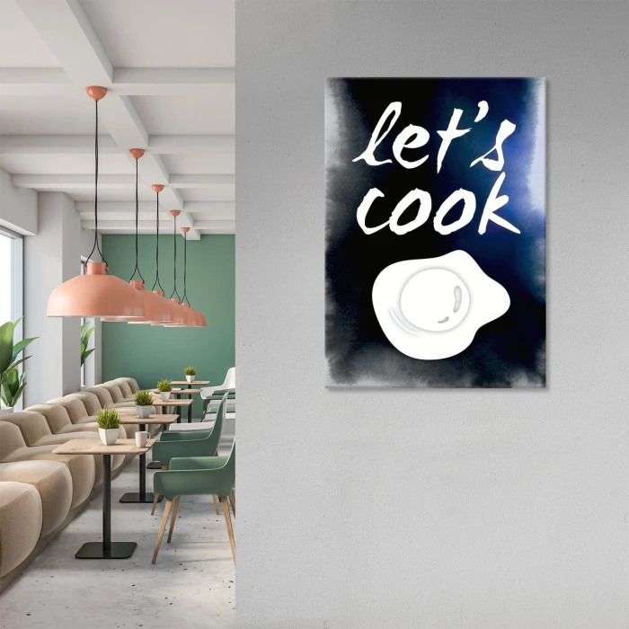 Plakat metalowy Gotujmy razem Prezent