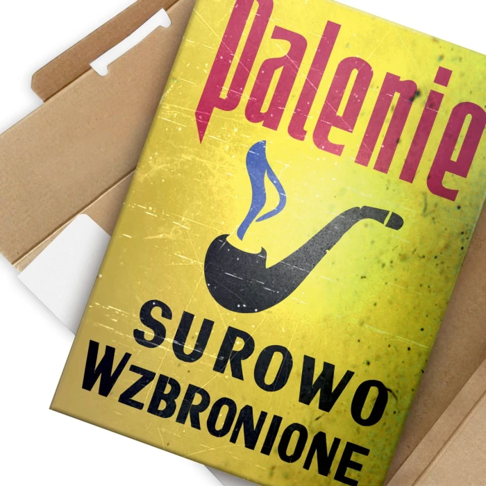 Plakat metalowy Palenie wzbronione Prezent