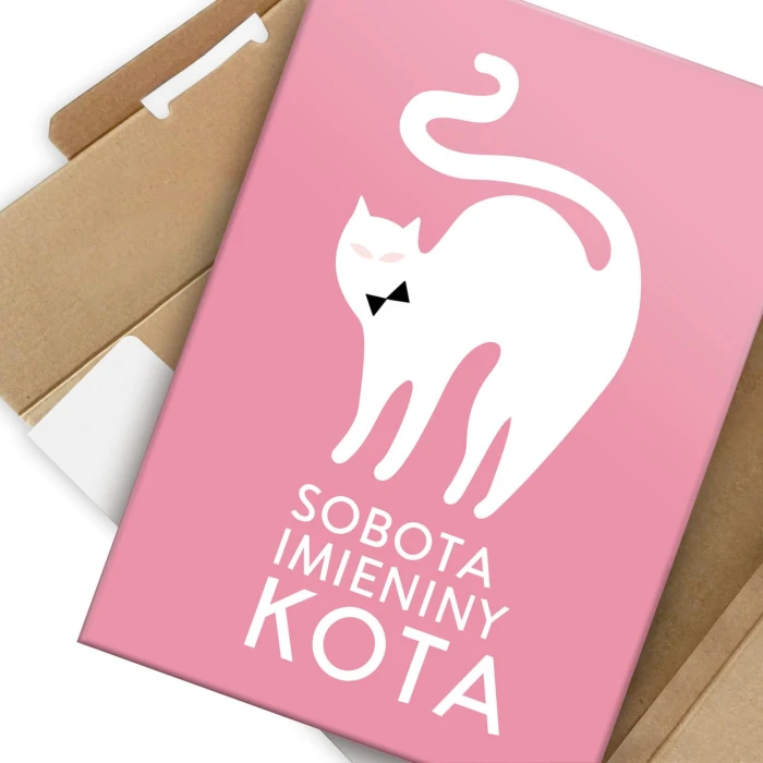 Plakat metalowy Sobota imieniny kota Prezent