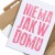 Plakat metalowy Nie ma jak w domu Prezent