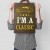 Plakat metalowy Im classic Prezent