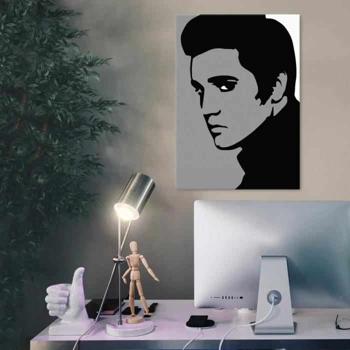 Plakat metalowy Elvis Presley Prezent