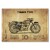 Plakat metalowy Triumph Tiger T110 Prezent