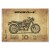 Plakat metalowy Triumph Bonneville T120 Prezent