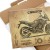 Plakat metalowy Honda CB500x Prezent