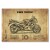 Plakat metalowy Honda CBR 1000F Prezent