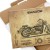 Plakat metalowy Honda Shadow VT 750 Prezent