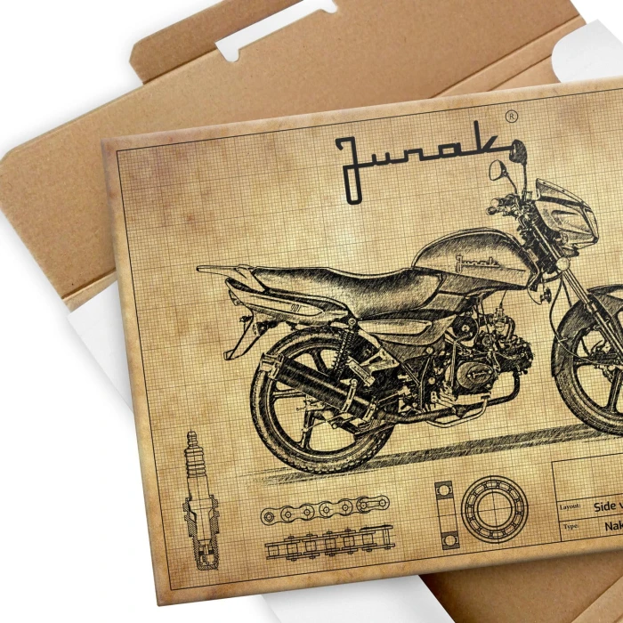 Plakat metalowy Junak 901 Prezent