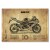 Plakat metalowy SUZUKI GSXR 750 K8 Prezent