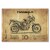 Plakat metalowy Honda Transalp XL700V Prezent