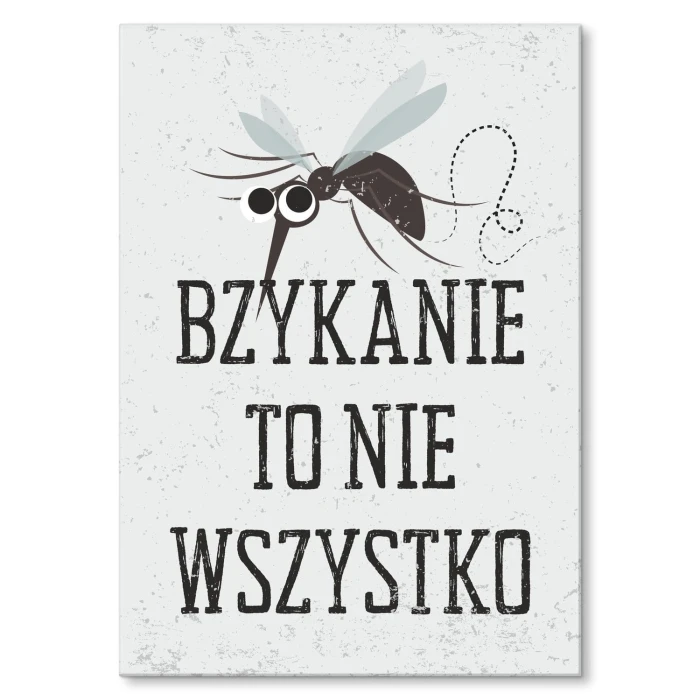 Plakat metalowy Bzykanie to nie wszystko Prezent
