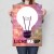 Plakat metalowy Light me up Prezent