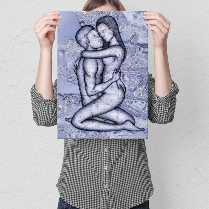 Plakat metalowy Kamasutra Prezent
