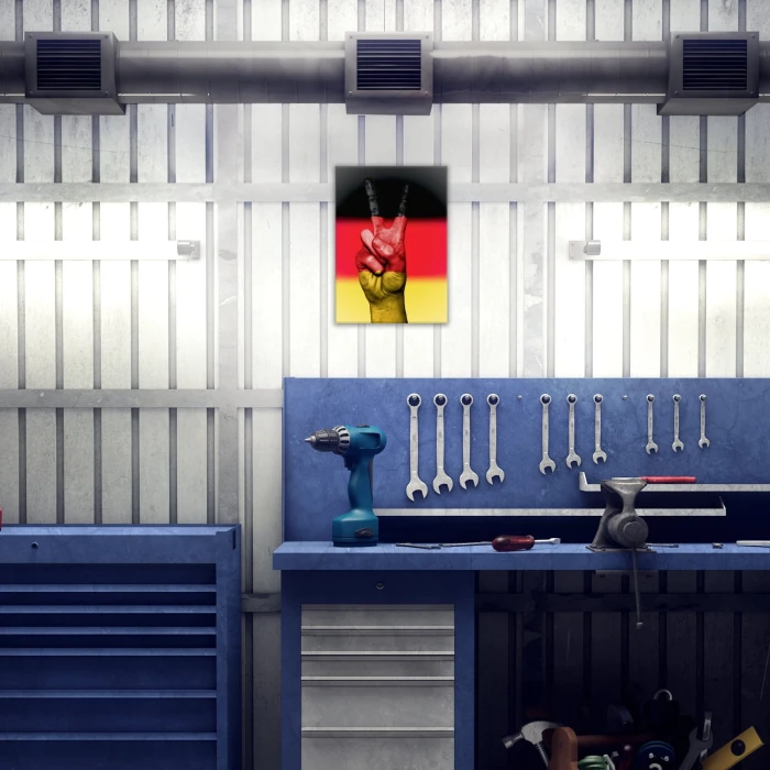 Plakat metalowy Germany Niemcy Prezent