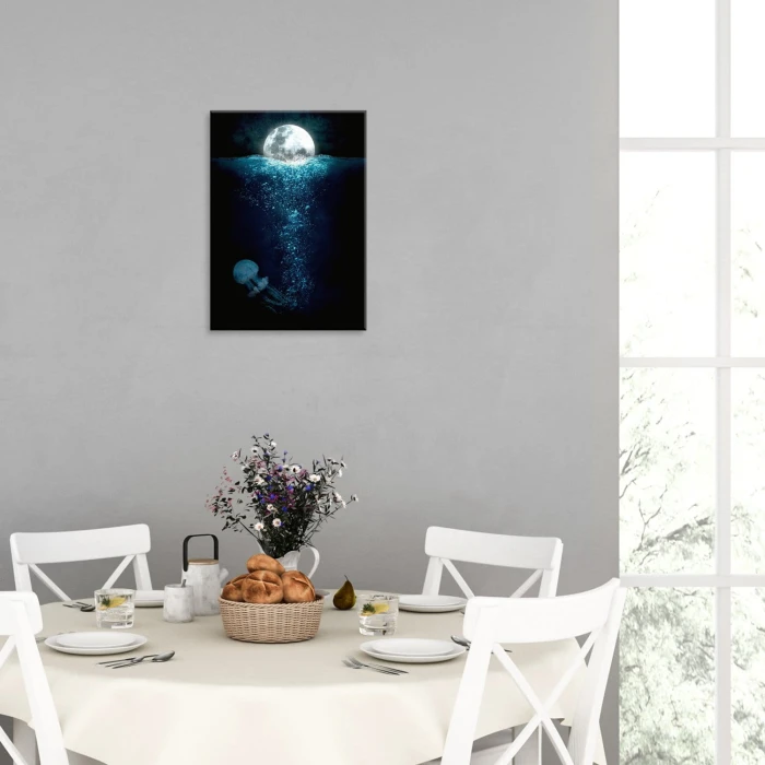 Plakat metalowy Życie w oceanie Prezent