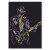 Plakat metalowy Gitarzysta rockowy
