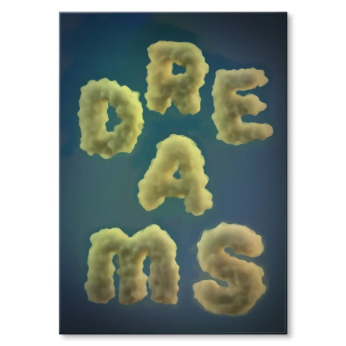 Plakat metalowy DREAMS