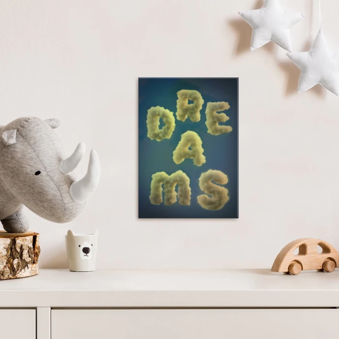 Plakat metalowy DREAMS