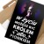 Plakat metalowy Możesz być królem