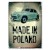 Plakat metalowy Warszawa