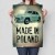 Plakat metalowy Warszawa