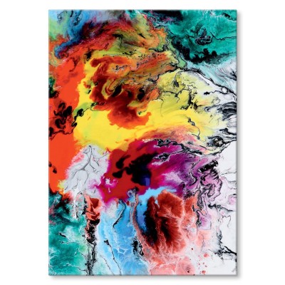 Plakat metalowy Akwarele