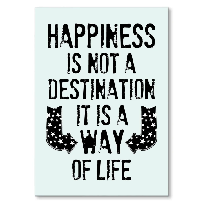 Plakat metalowy Way of life