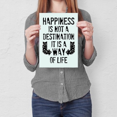 Plakat metalowy Way of life