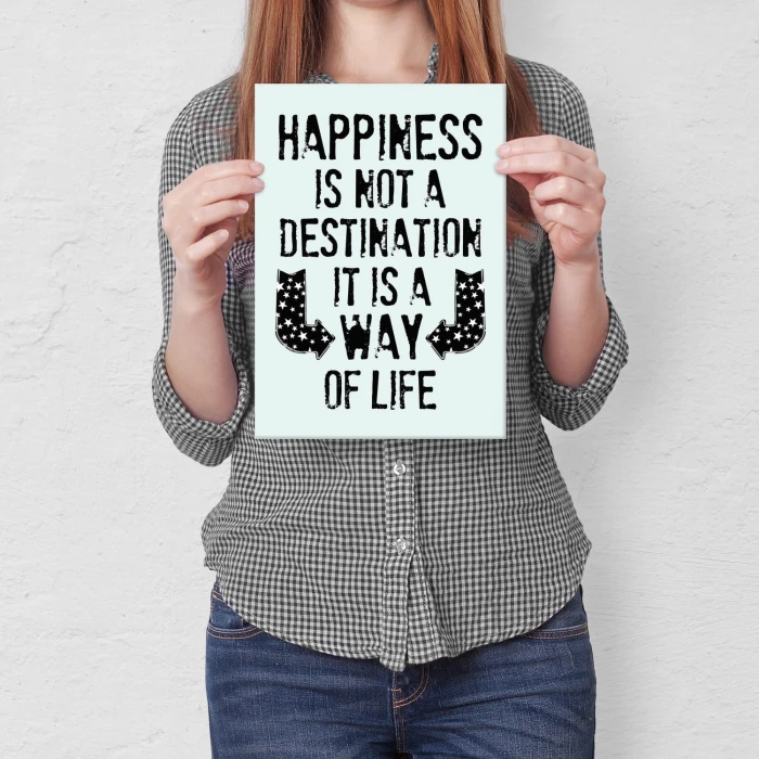 Plakat metalowy Way of life