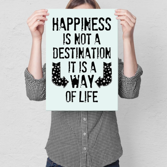 Plakat metalowy Way of life