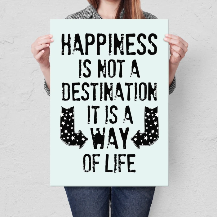 Plakat metalowy Way of life