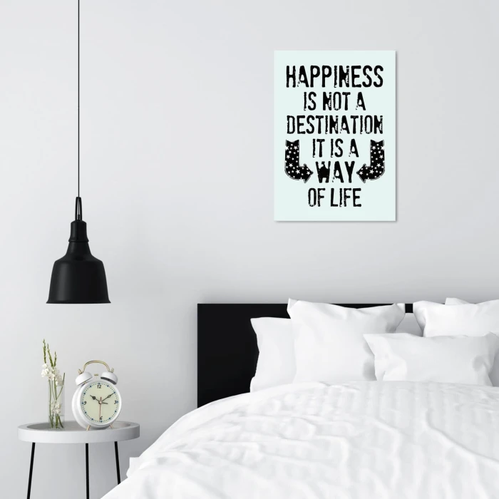 Plakat metalowy Way of life