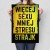 Plakat metalowy Więcej sexu