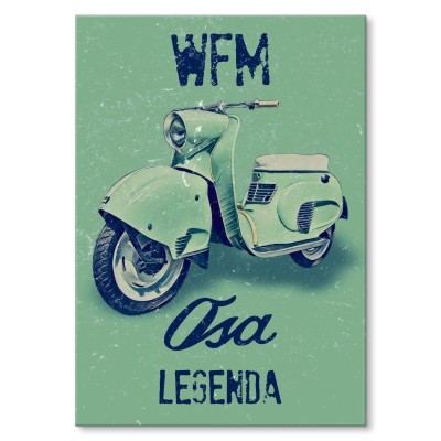 Plakat metalowy WFM Osa