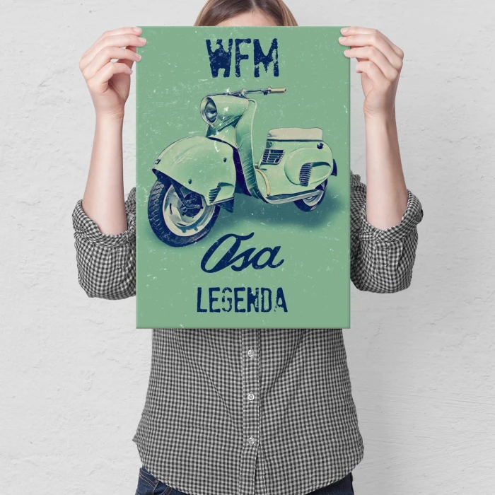 Plakat metalowy WFM Osa
