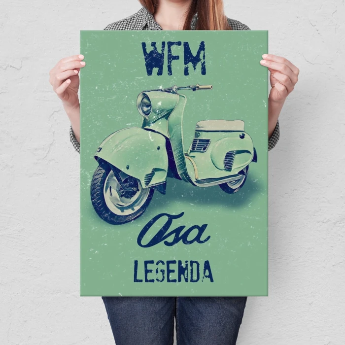 Plakat metalowy WFM Osa