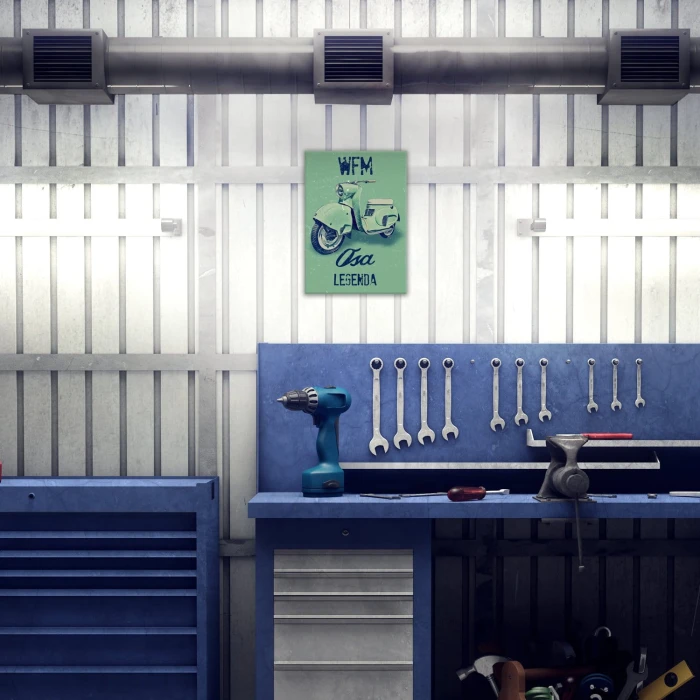 Plakat metalowy WFM Osa