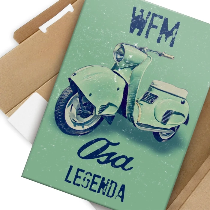 Plakat metalowy WFM Osa