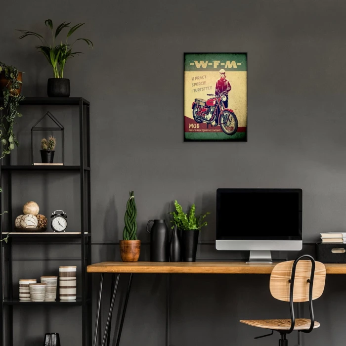 Plakat metalowy WFM Poster