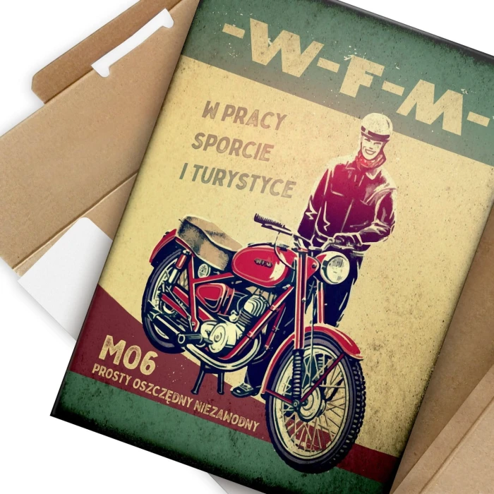 Plakat metalowy WFM Poster