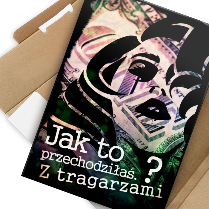 Plakat metalowy Jak to przechodziłaś?